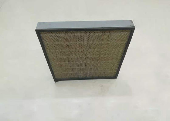 শিখা retardant মাল্টিলেয়ার ফোল্ডিং 100Pa Pleated মিডিয়া ফিল্টার